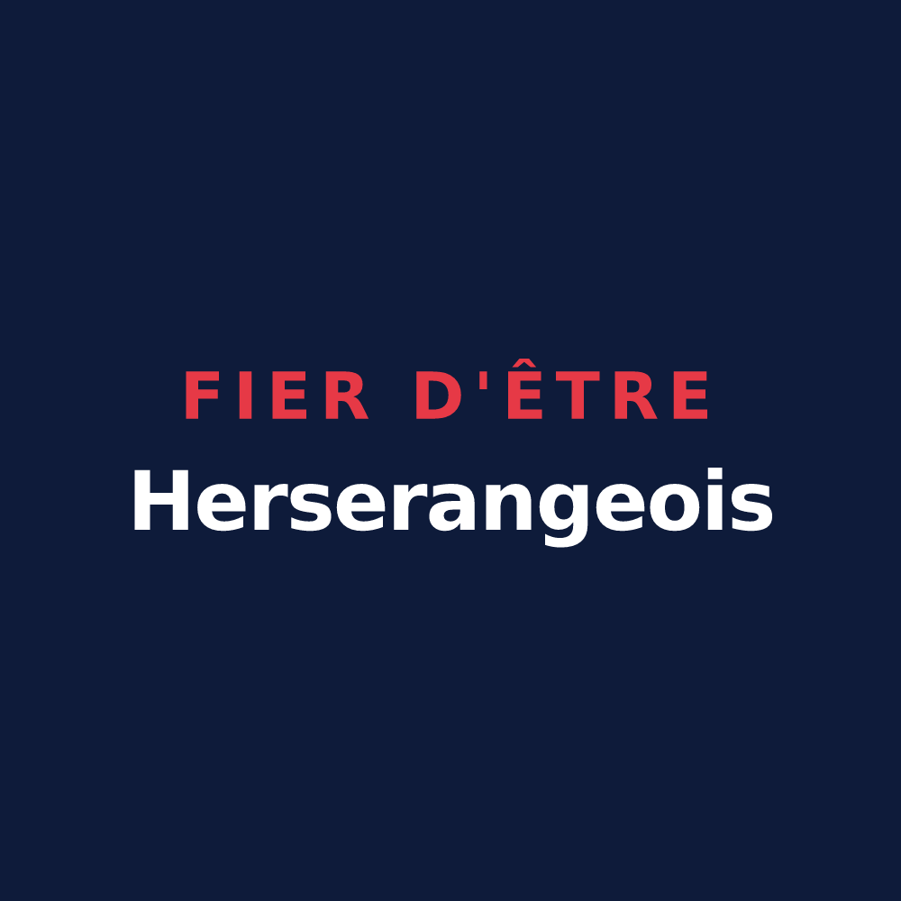 T-shirt « Fier d'être Herserangeois » — design pour Herserange