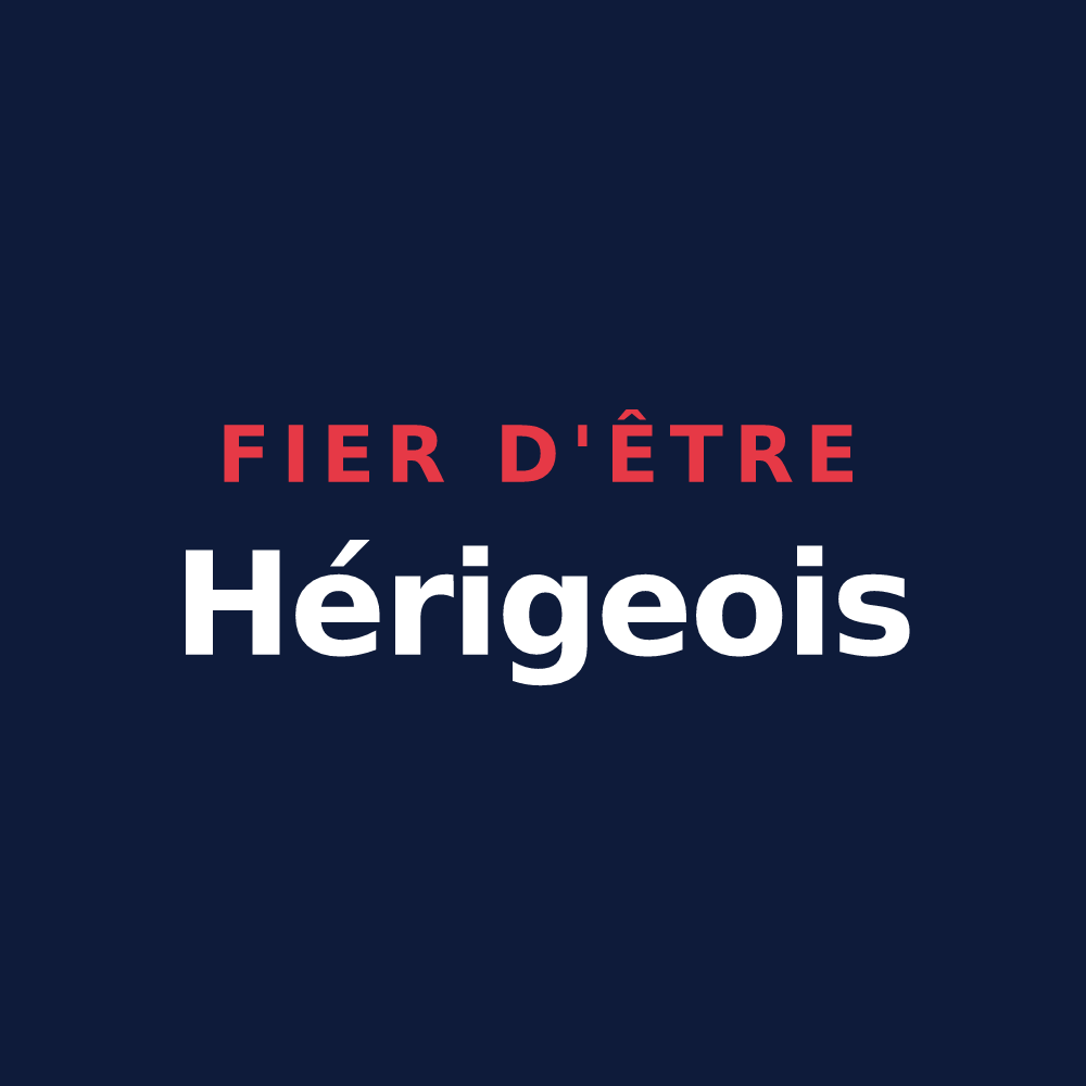 T-shirt « Fier d'être Hérigeois » — design pour Héry-sur-Alby
