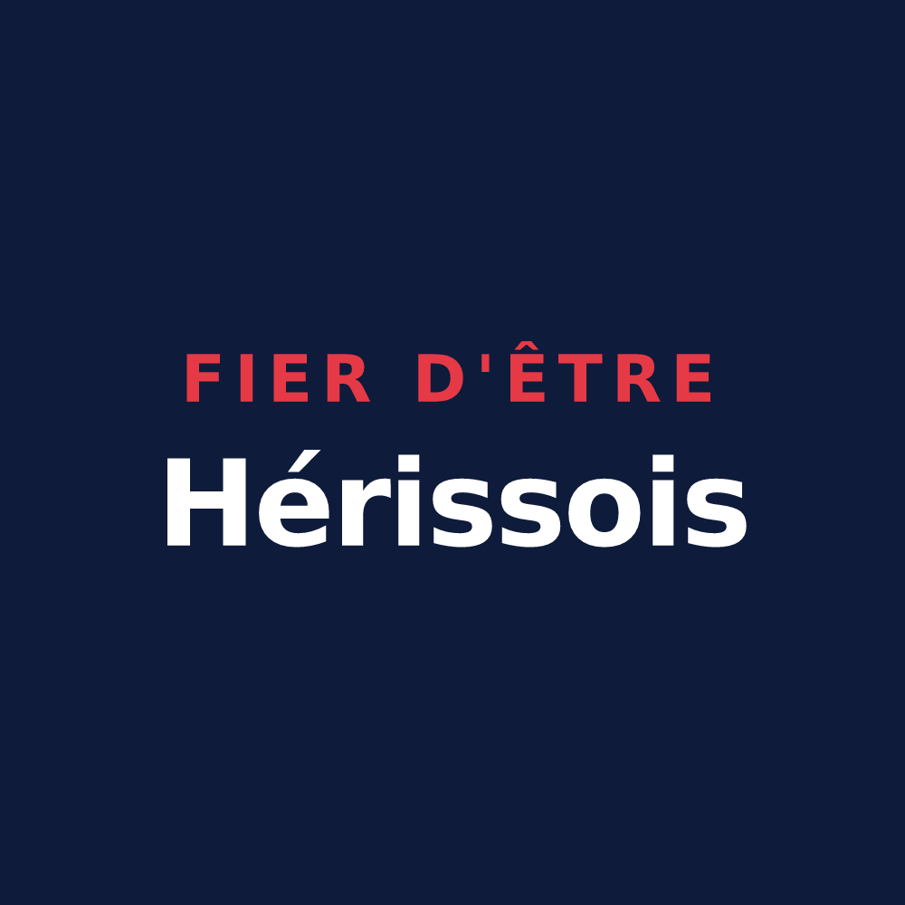 T-shirt « Fier d'être Hérissois » — design pour Héry