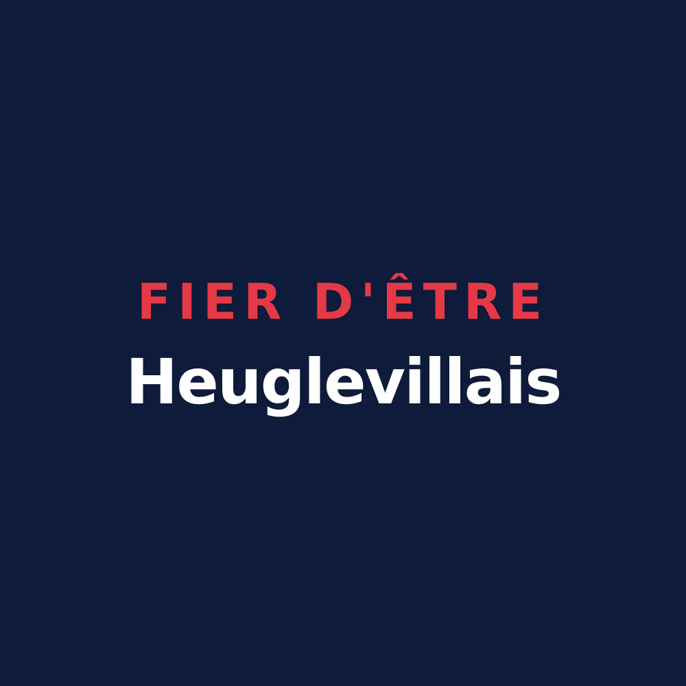 T-shirt « Fier d'être Heuglevillais » — design pour Heugleville-sur-Scie