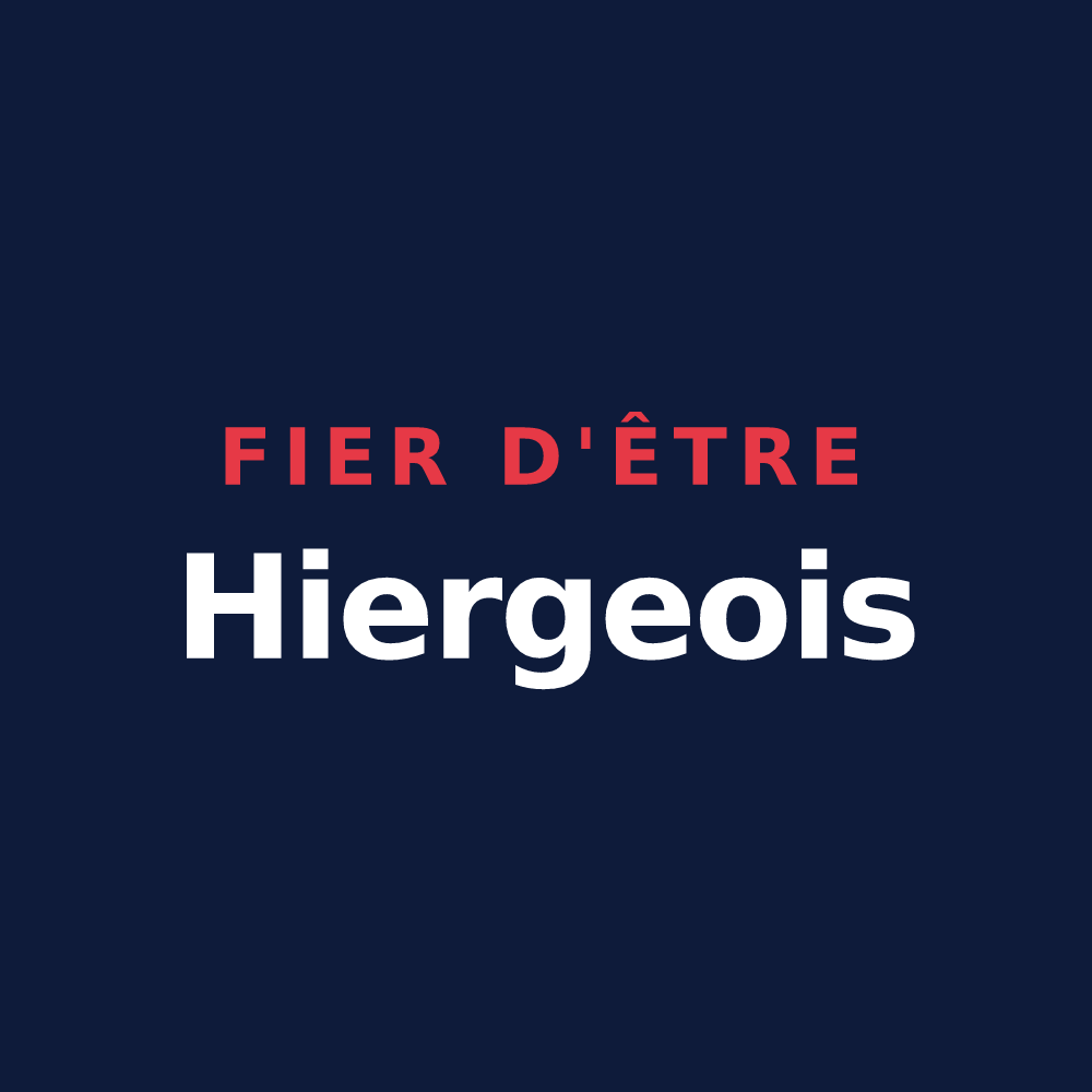 T-shirt « Fier d'être Hiergeois » — design pour Hierges