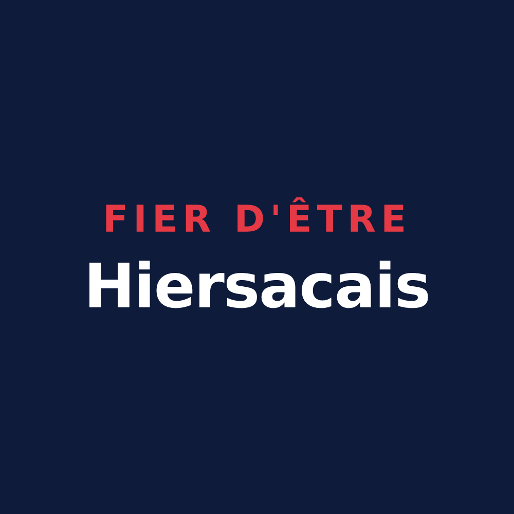 T-shirt « Fier d'être Hiersacais » — design pour Hiersac