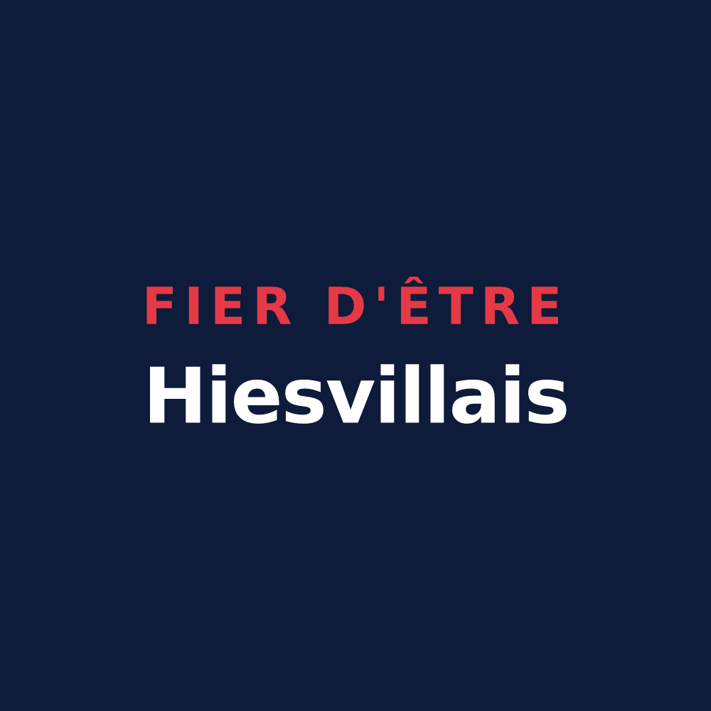 T-shirt « Fier d'être Hiesvillais » — design pour Hiesville