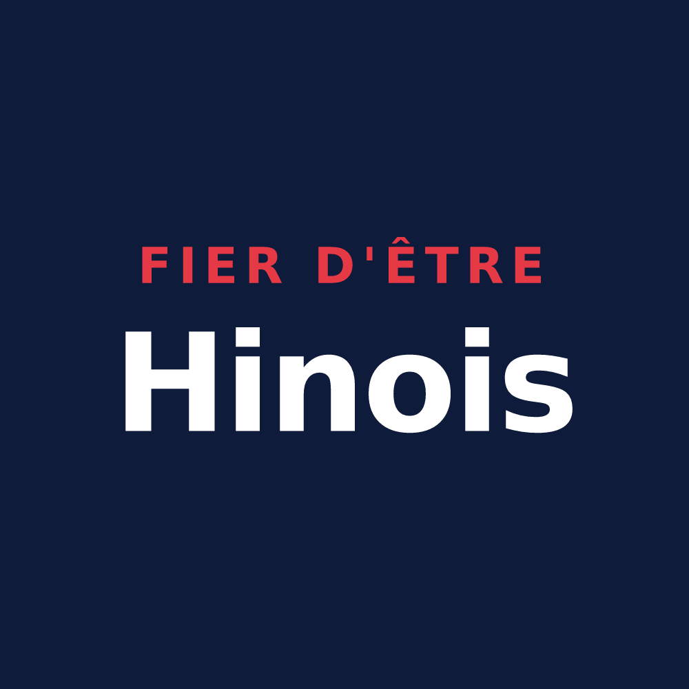 T-shirt « Fier d'être Hinois » — design pour Hiis