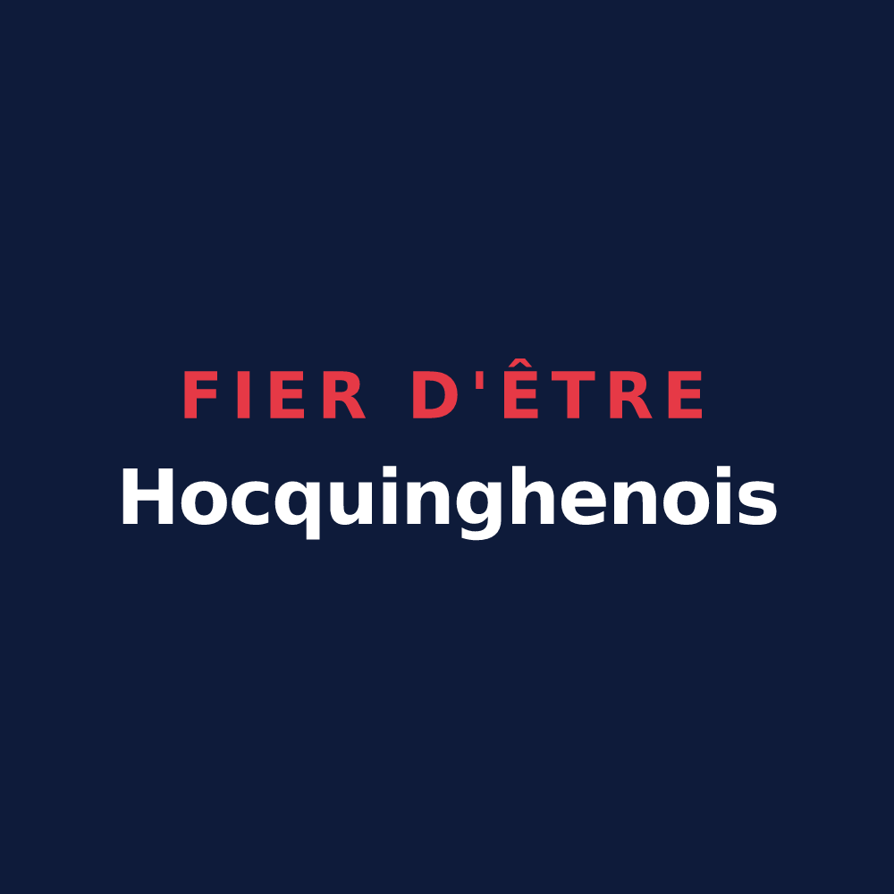 T-shirt « Fier d'être Hocquinghenois » — design pour Hocquinghen