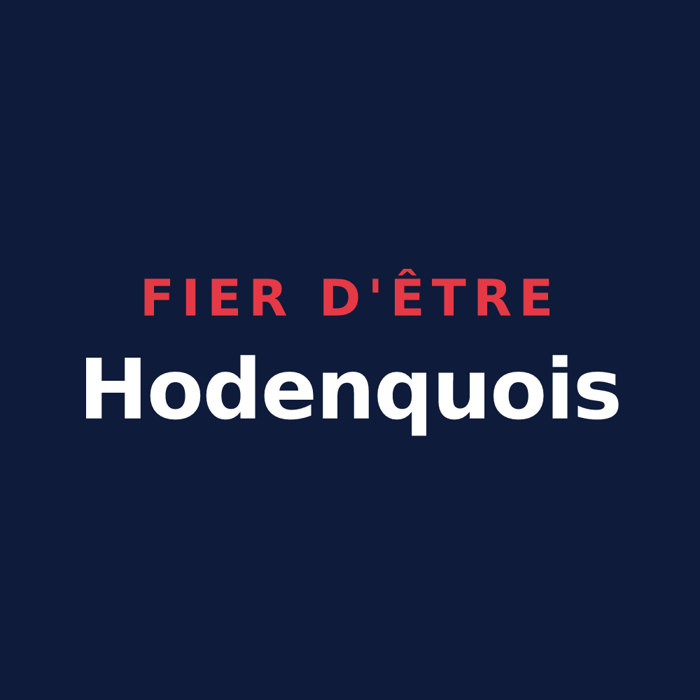 T-shirt « Fier d'être Hodenquois » — design pour Hodenc-en-Bray