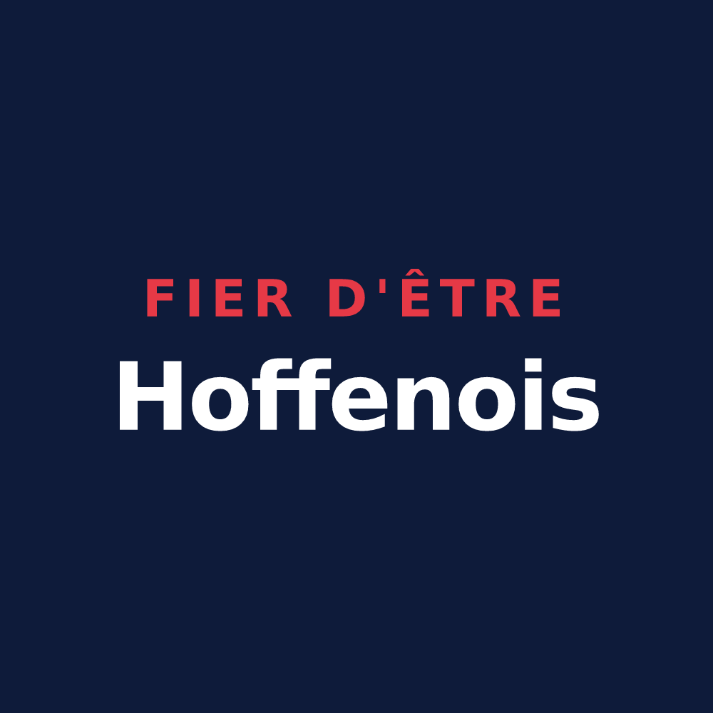 T-shirt « Fier d'être Hoffenois » — design pour Hoffen
