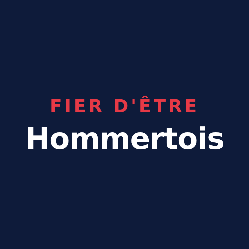 T-shirt « Fier d'être Hommertois » — design pour Hommert