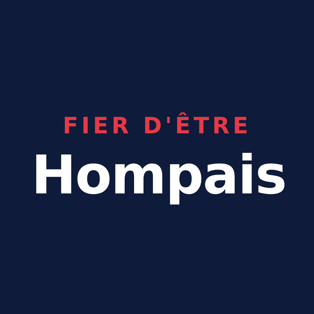 T-shirt « Fier d'être Hompais » — design pour Homps
