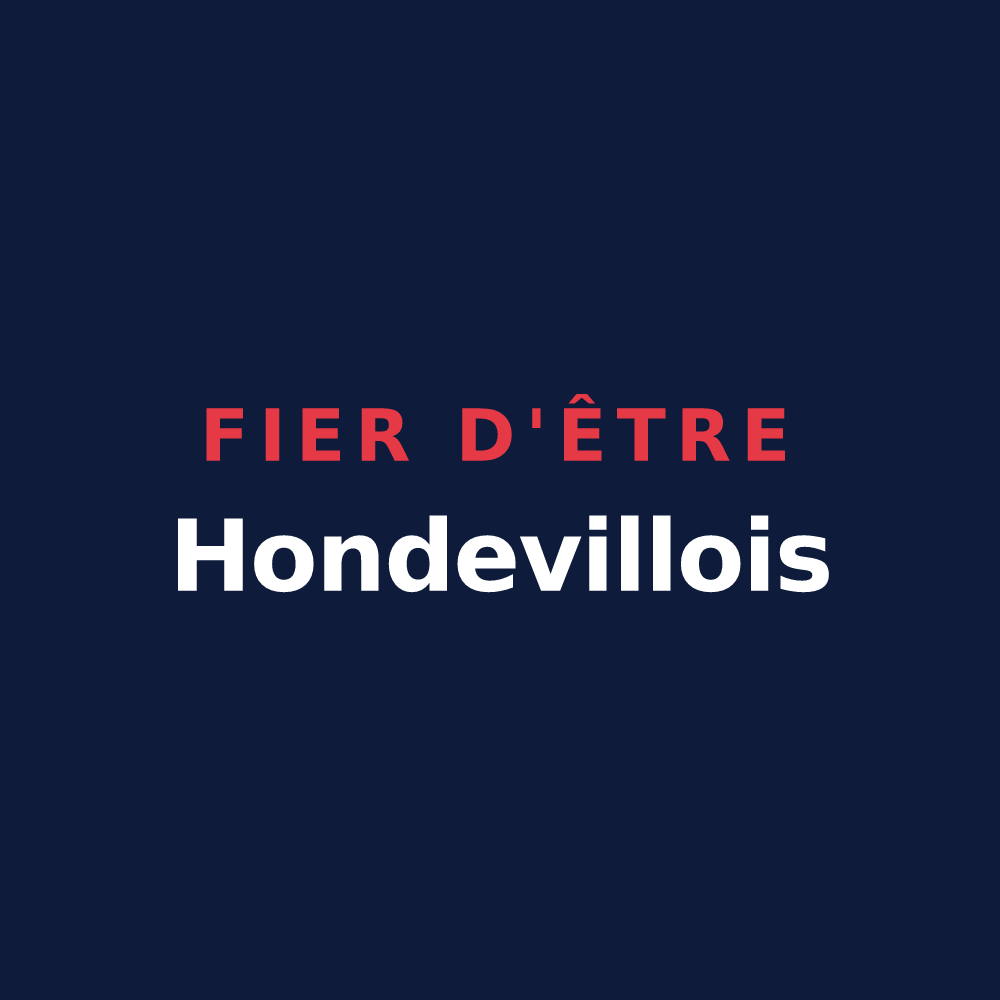 T-shirt « Fier d'être Hondevillois » — design pour Hondevilliers
