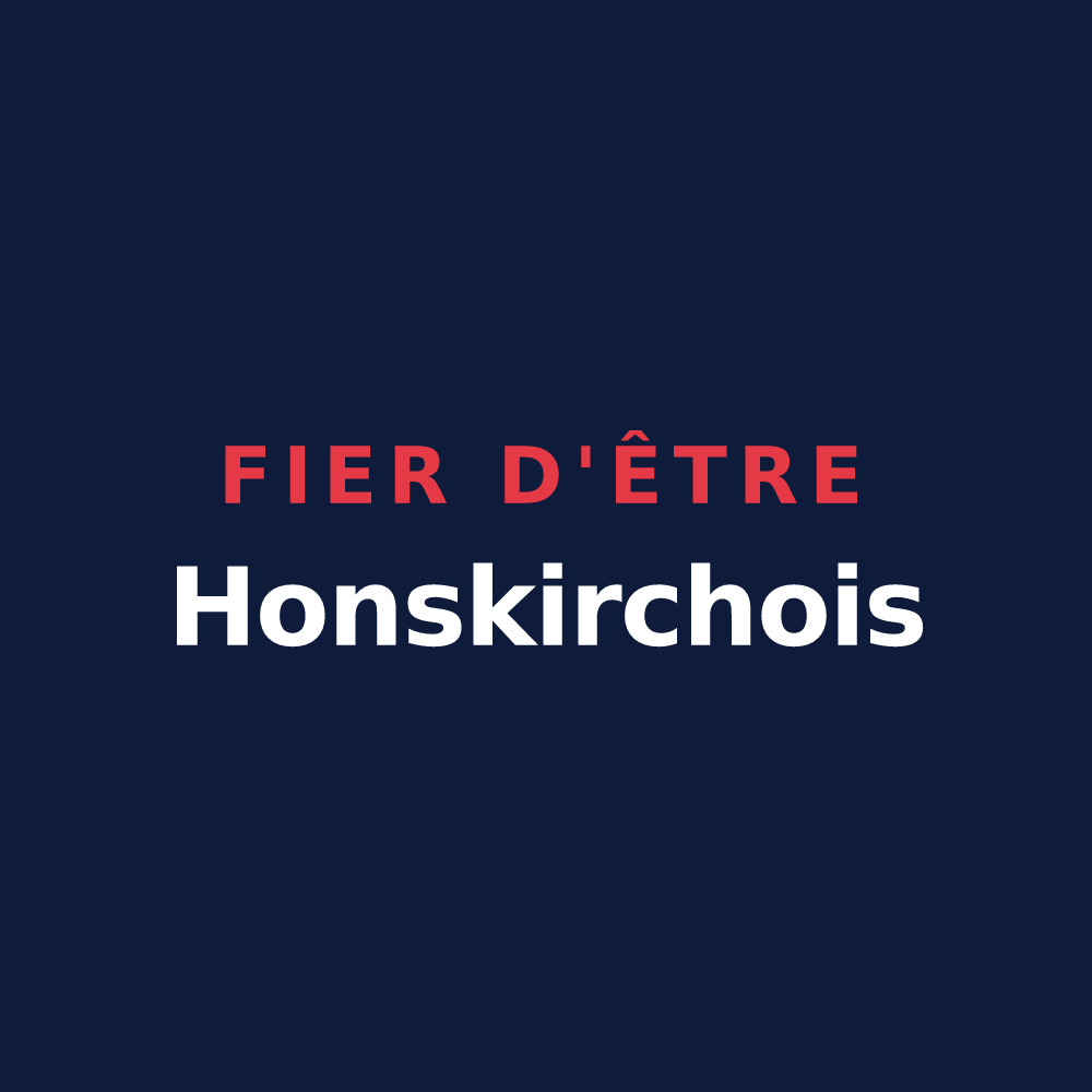 T-shirt « Fier d'être Honskirchois » — design pour Honskirch