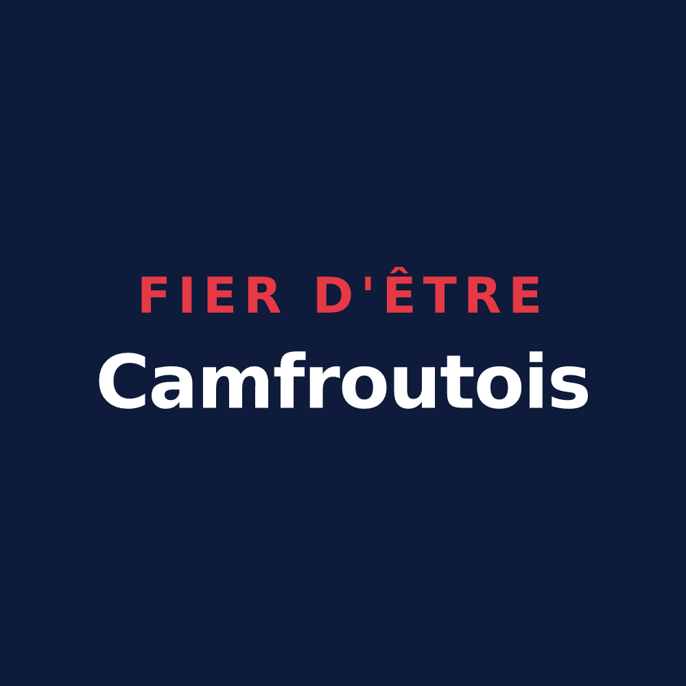 T-shirt « Fier d'être Camfroutois » — design pour Hôpital-Camfrout