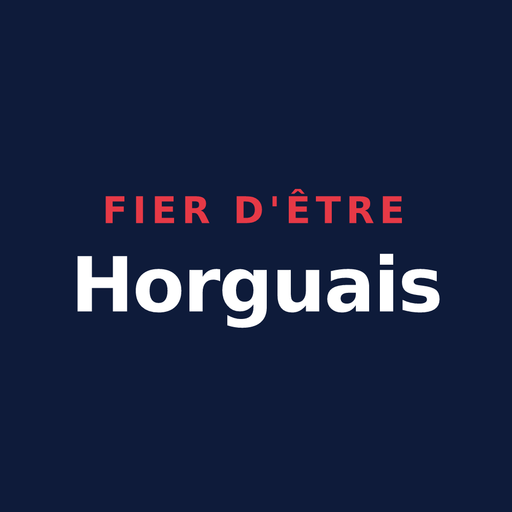 T-shirt « Fier d'être Horguais » — design pour Horgues