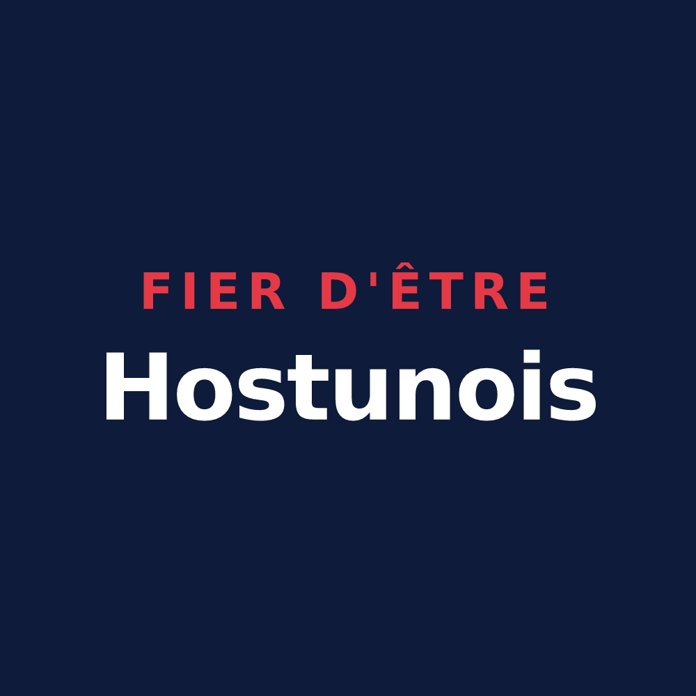 T-shirt « Fier d'être Hostunois » — design pour Hostun
