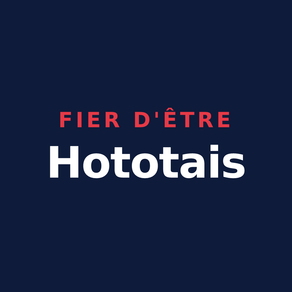 T-shirt « Fier d'être Hototais » — design pour Hotot-en-Auge