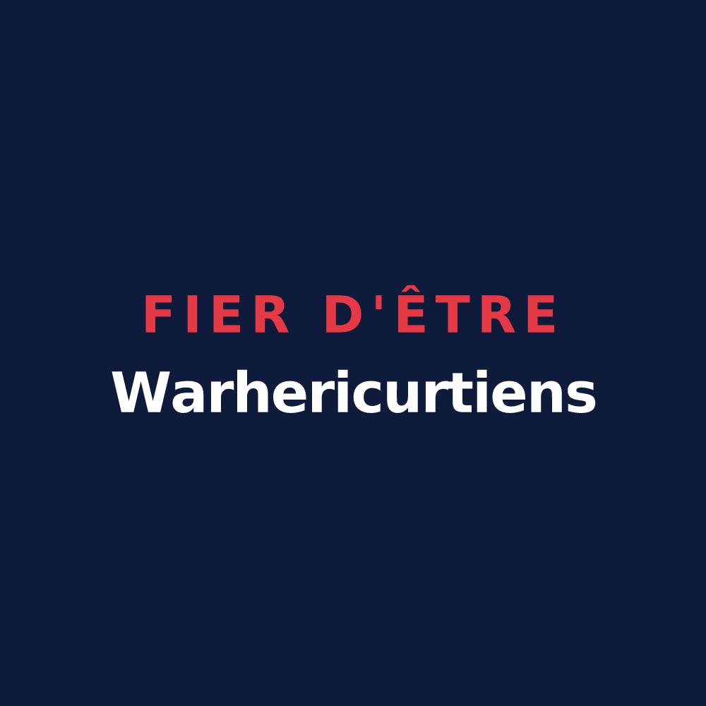 T-shirt « Fier d'être Warhericurtiens » — design pour Houécourt