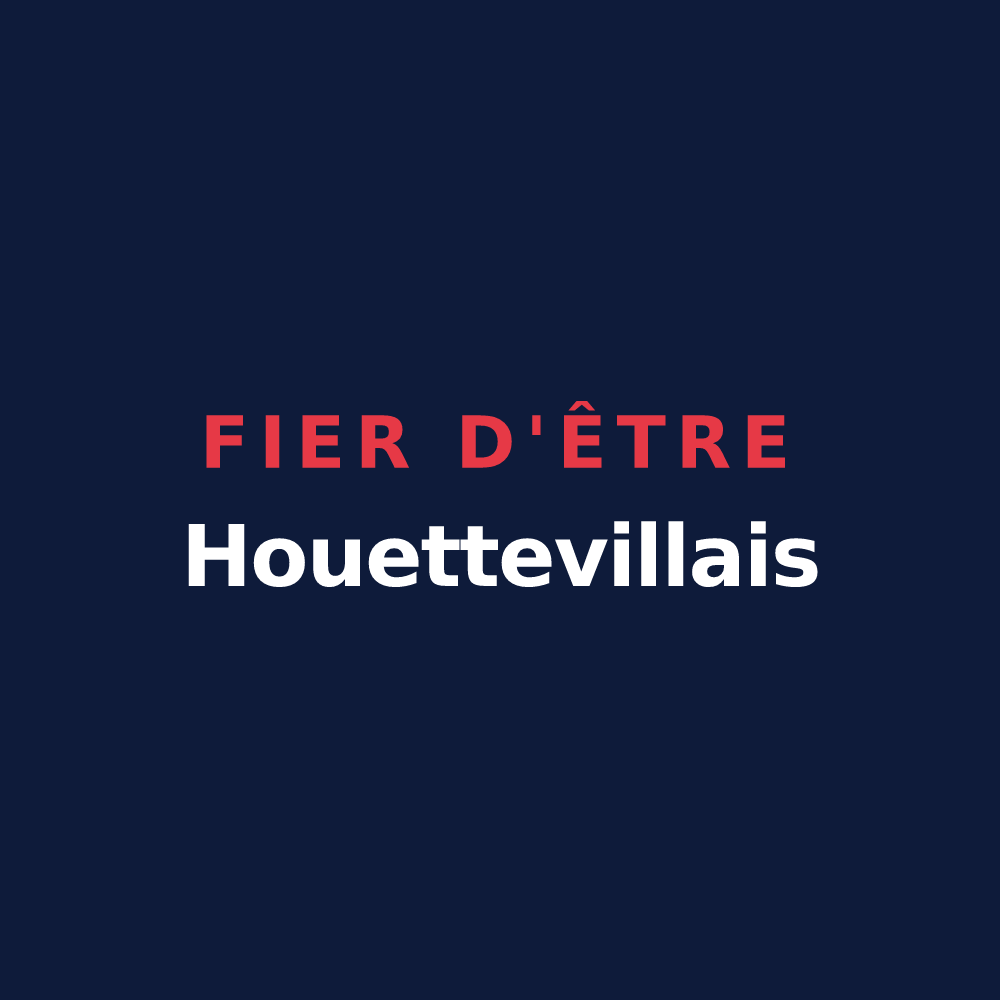 T-shirt « Fier d'être Houettevillais » — design pour Houetteville