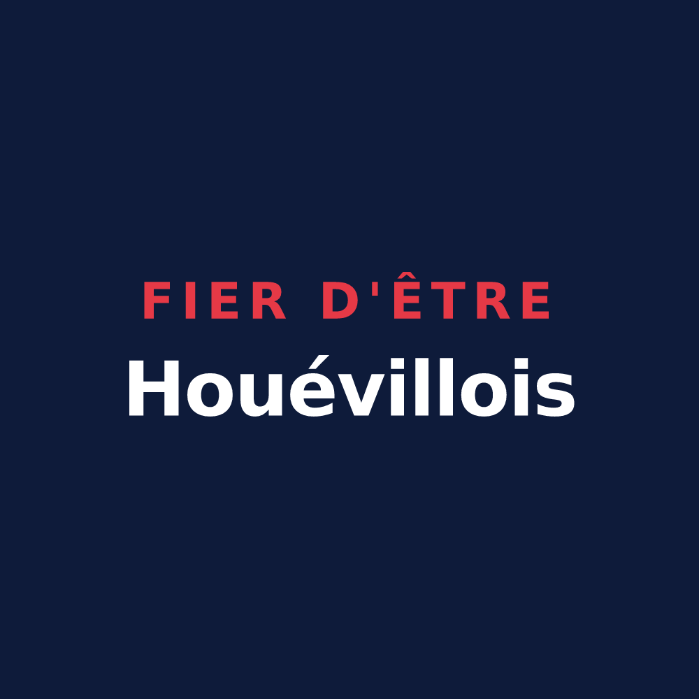 T-shirt « Fier d'être Houévillois » — design pour Houéville