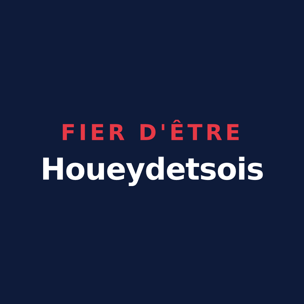 T-shirt « Fier d'être Houeydetsois » — design pour Houeydets