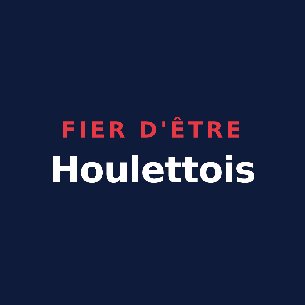 T-shirt « Fier d'être Houlettois » — design pour Houlette