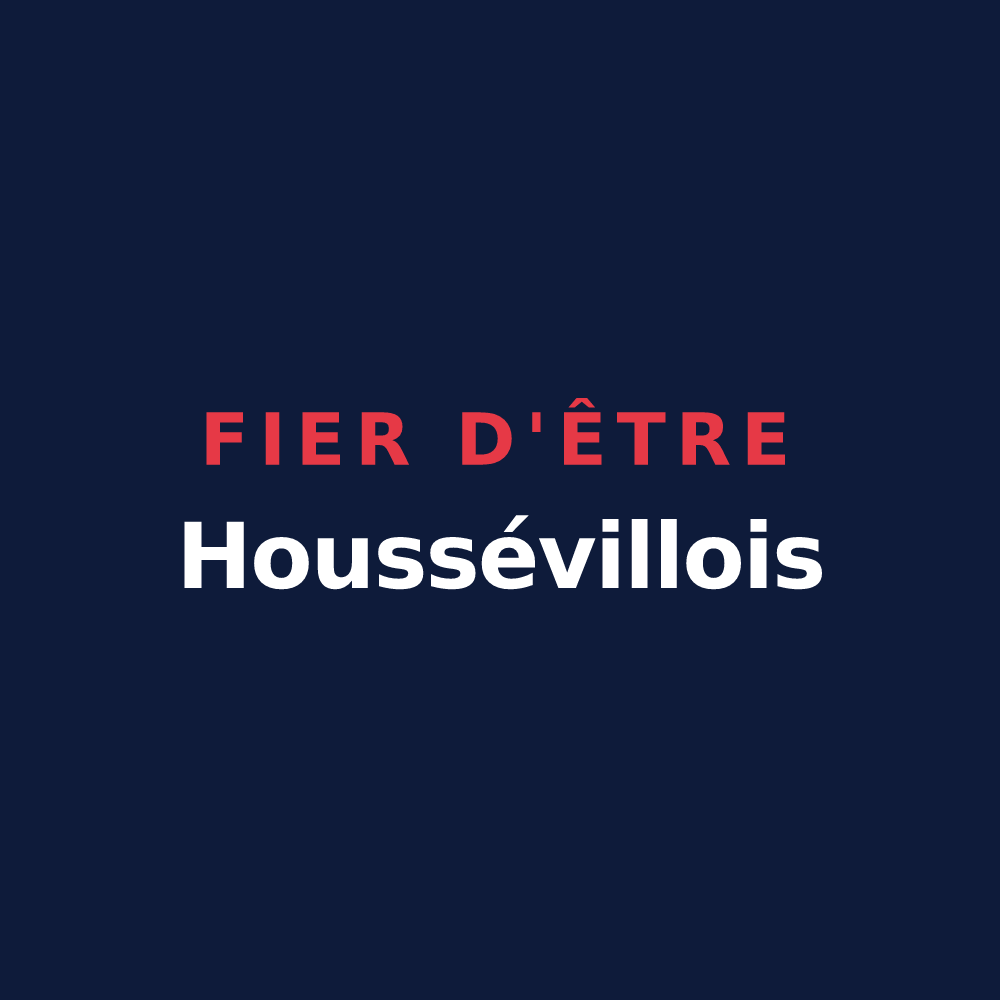 T-shirt « Fier d'être Houssévillois » — design pour Housséville