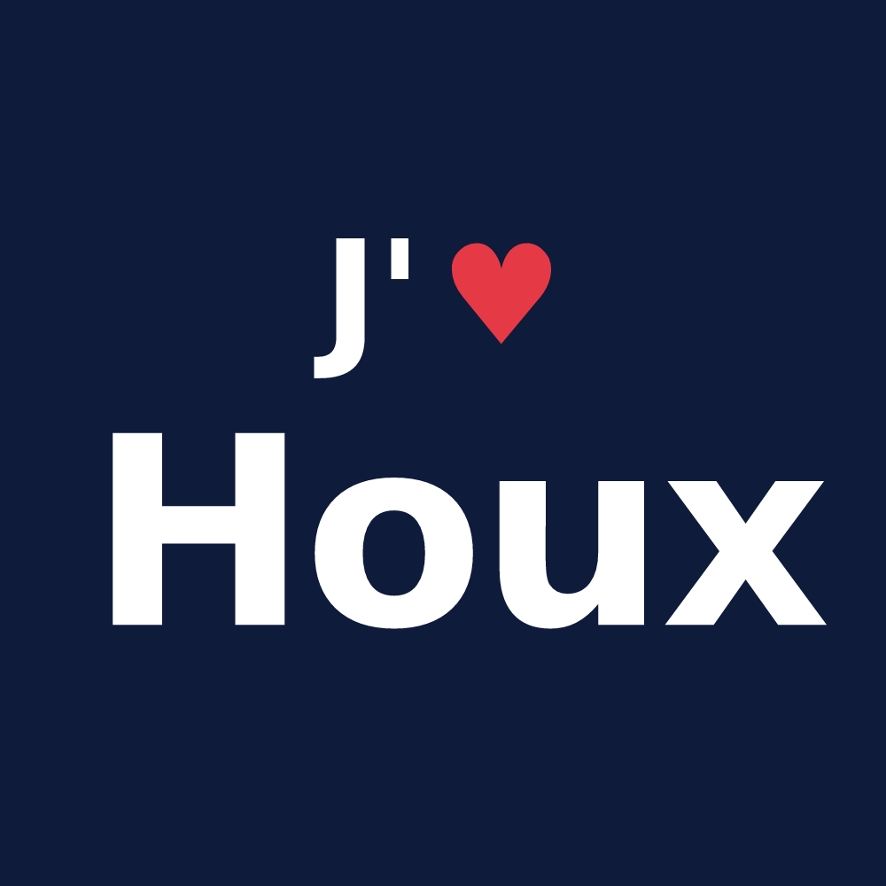 T-shirt personnalisé Houx — design J'aime Houx