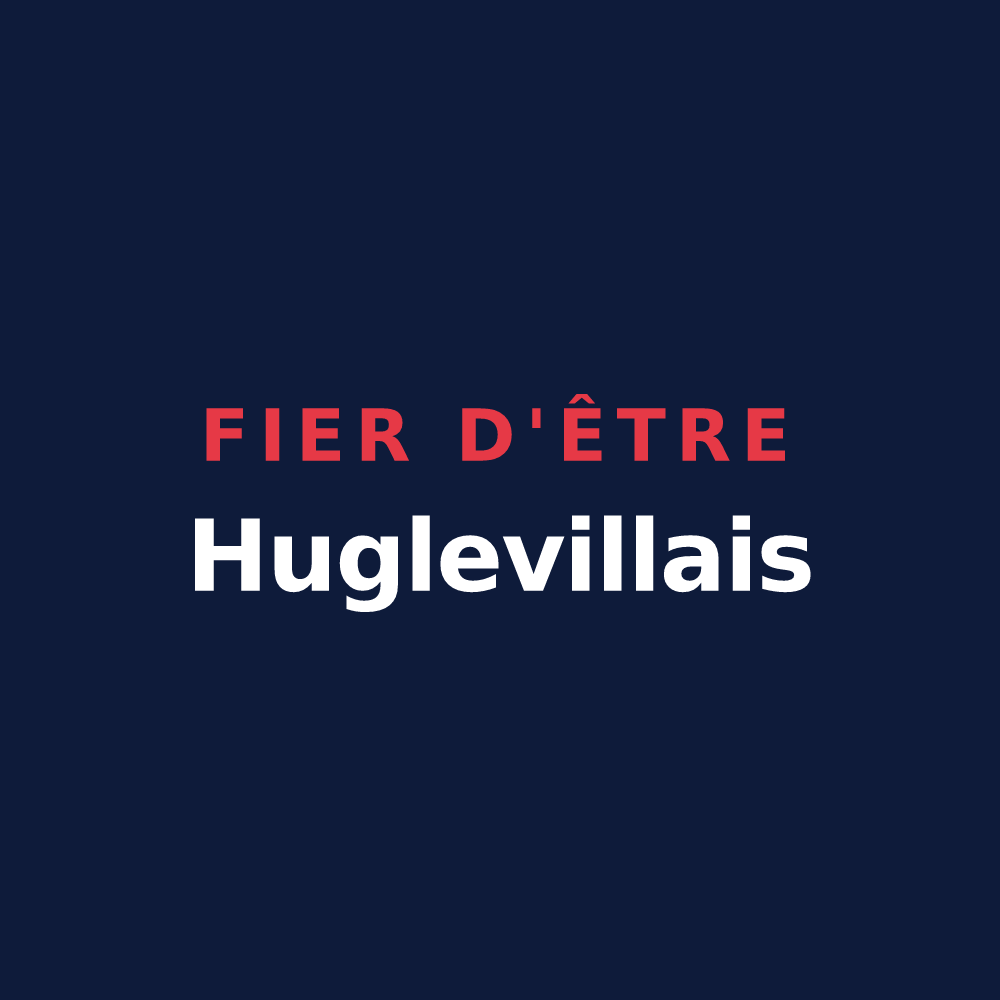 T-shirt « Fier d'être Huglevillais » — design pour Hugleville-en-Caux