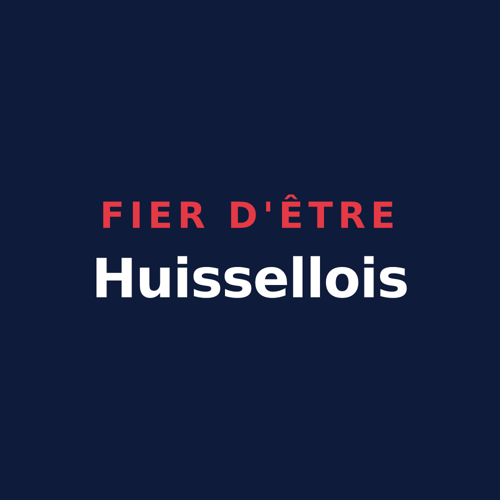 T-shirt « Fier d'être Huissellois » — design pour Huisseau-sur-Cosson