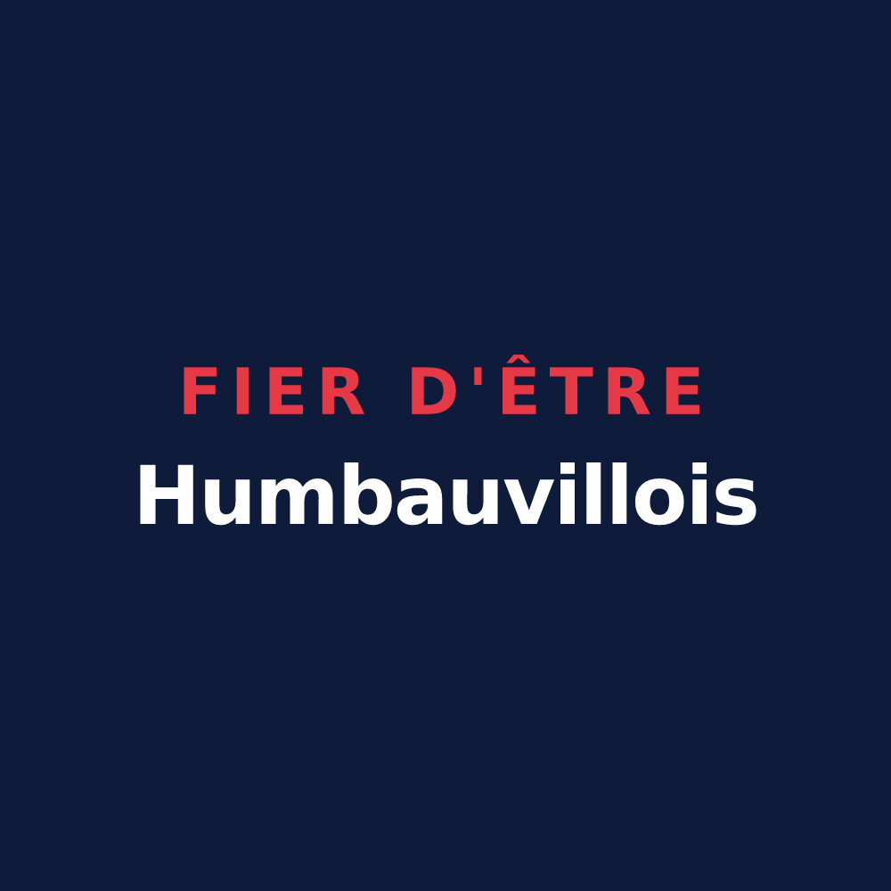 T-shirt « Fier d'être Humbauvillois » — design pour Humbauville