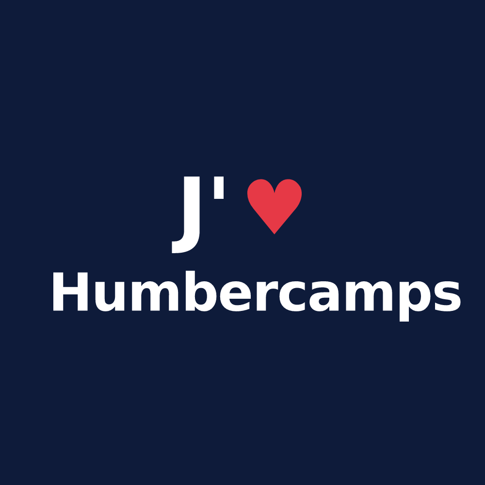 T-shirt personnalisé Humbercamps — design J'aime Humbercamps