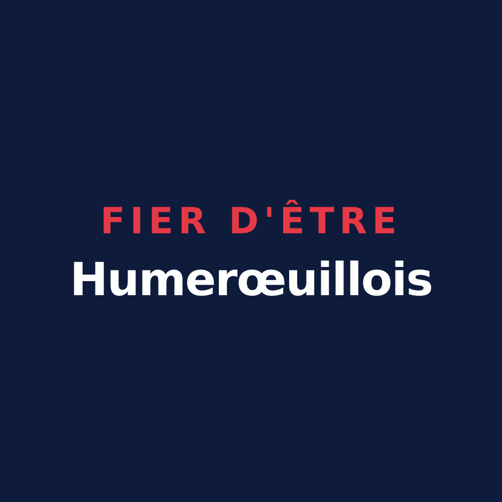 T-shirt « Fier d'être Humerœuillois » — design pour Humerœuille