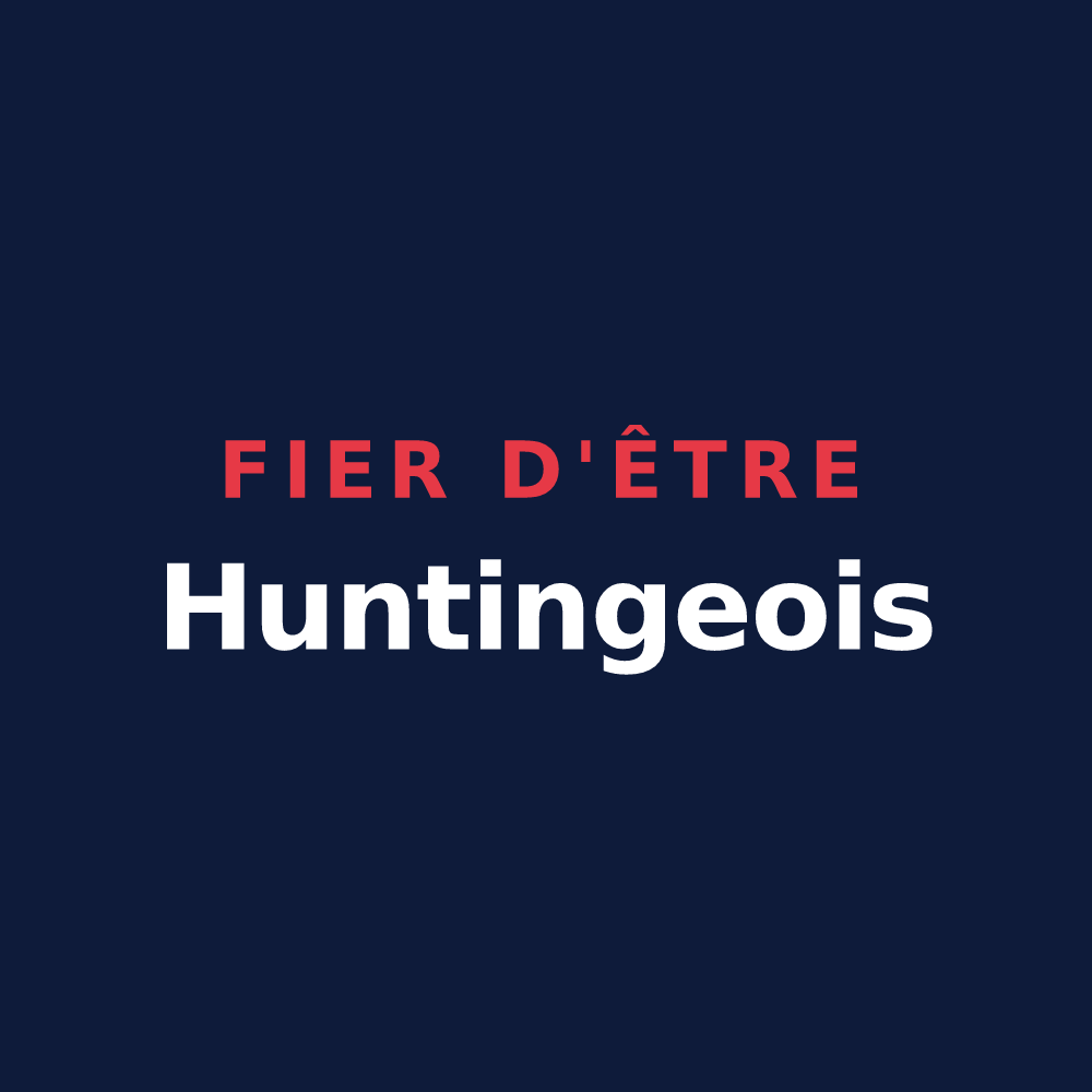 T-shirt « Fier d'être Huntingeois » — design pour Hunting