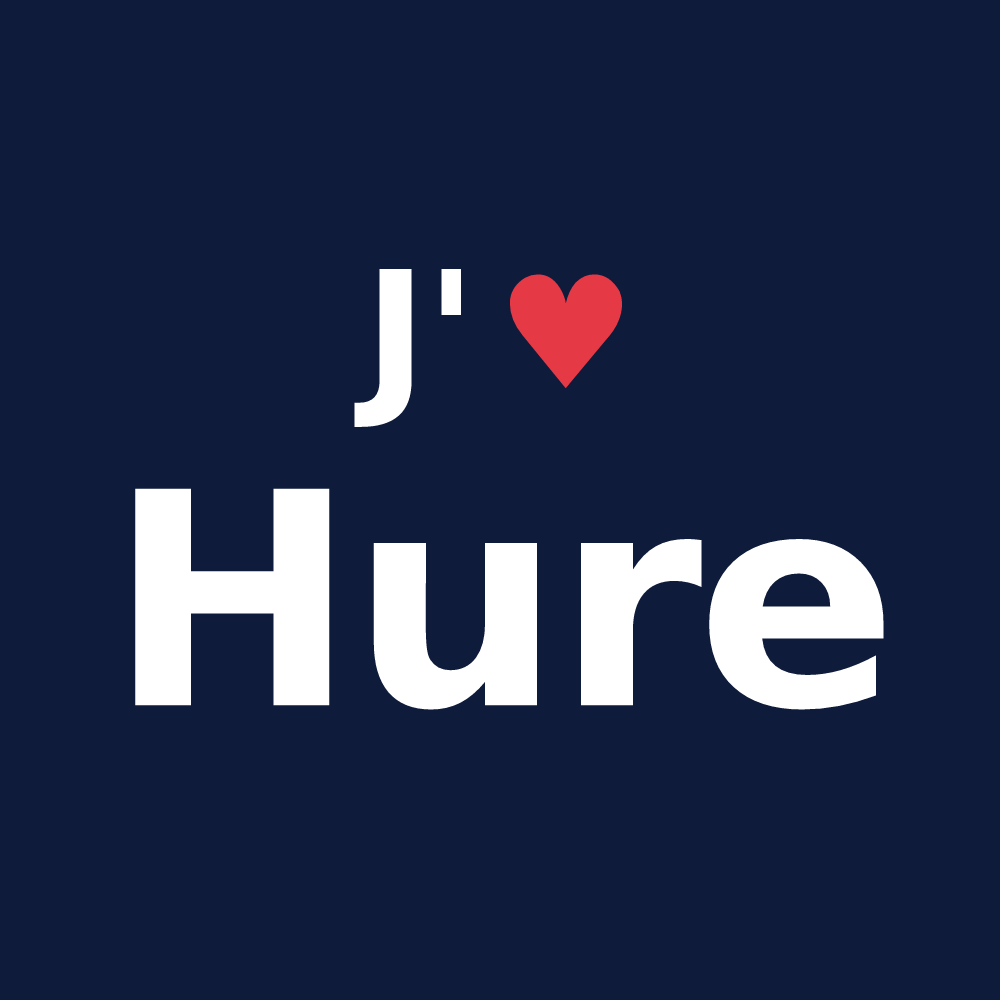 T-shirt personnalisé Hure — design J'aime Hure