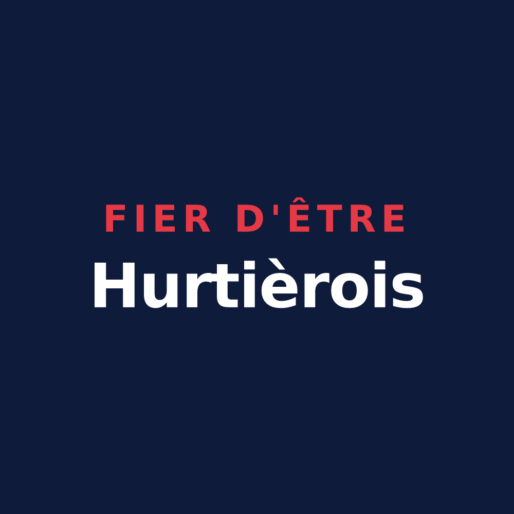 T-shirt « Fier d'être Hurtièrois » — design pour Hurtières