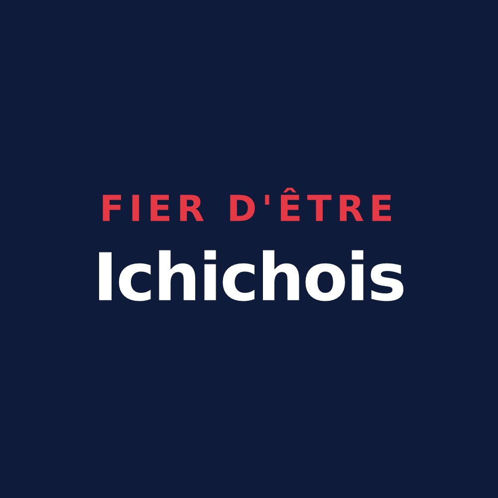 T-shirt « Fier d'être Ichichois » — design pour Ichy