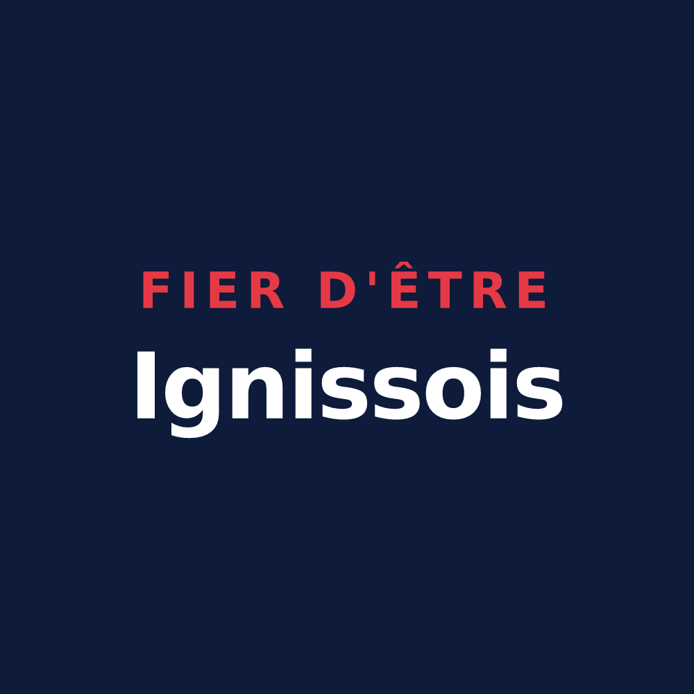 T-shirt « Fier d'être Ignissois » — design pour Igny