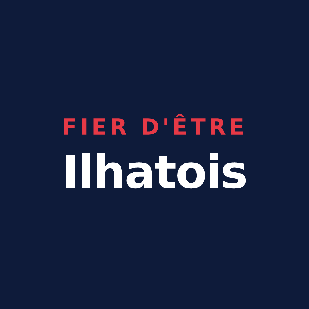 T-shirt « Fier d'être Ilhatois » — design pour Ilhat