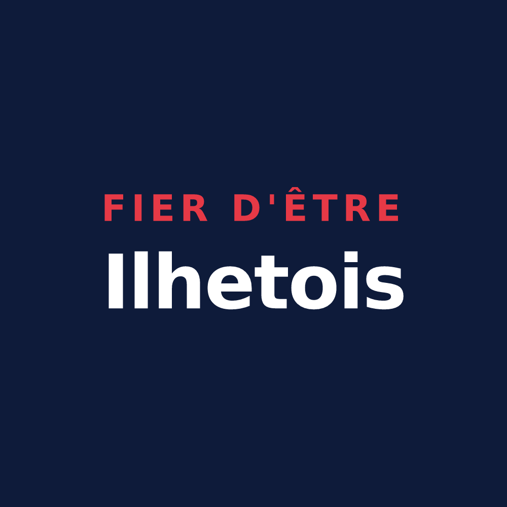 T-shirt « Fier d'être Ilhetois » — design pour Ilhet