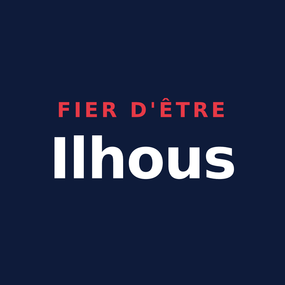 T-shirt « Fier d'être Ilhous » — design pour Ilheu