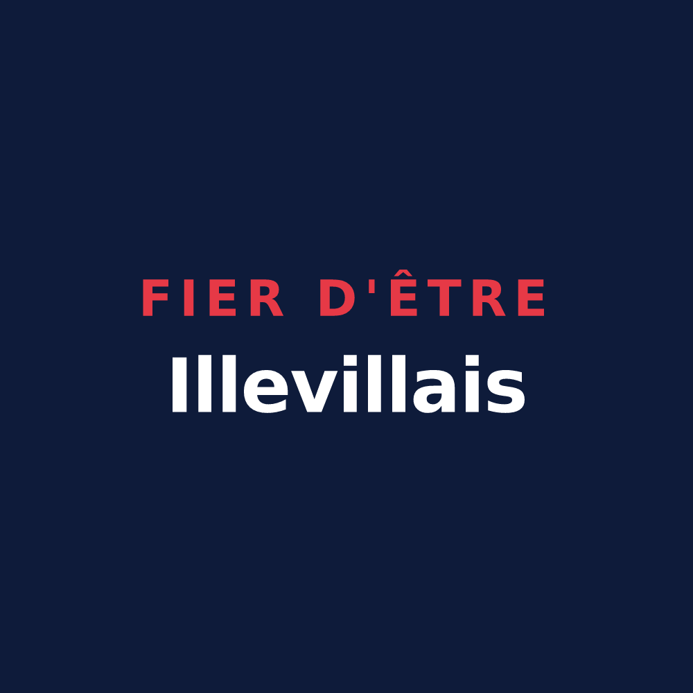 T-shirt « Fier d'être Illevillais » — design pour Illeville-sur-Montfort