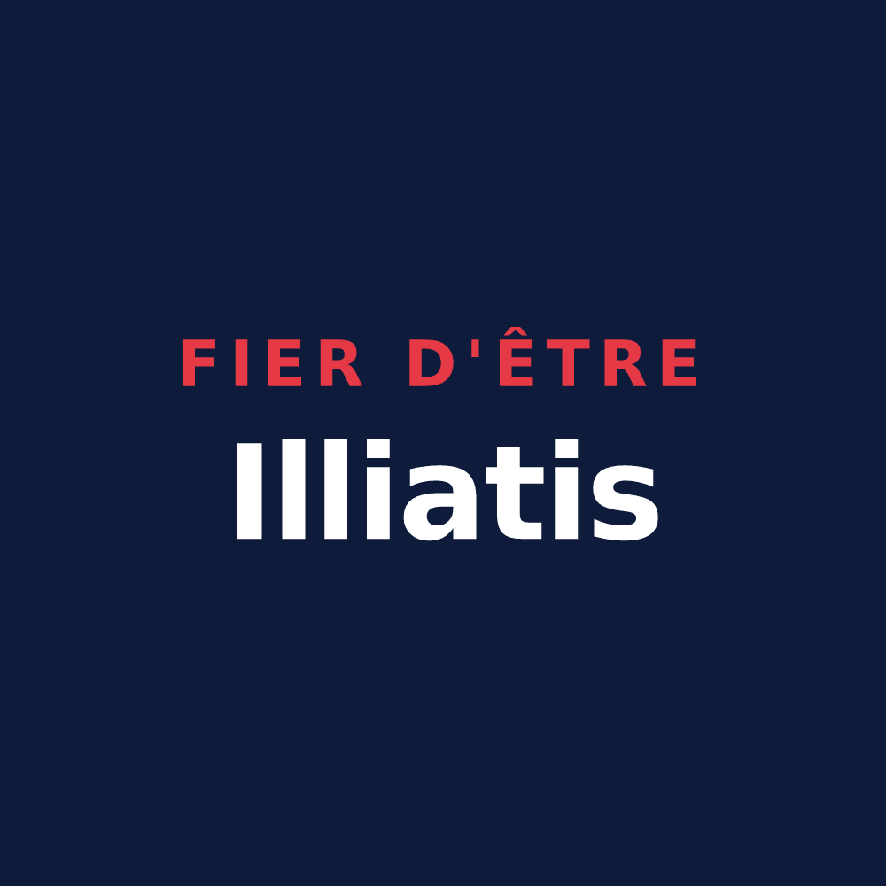 T-shirt « Fier d'être Illiatis » — design pour Illiat