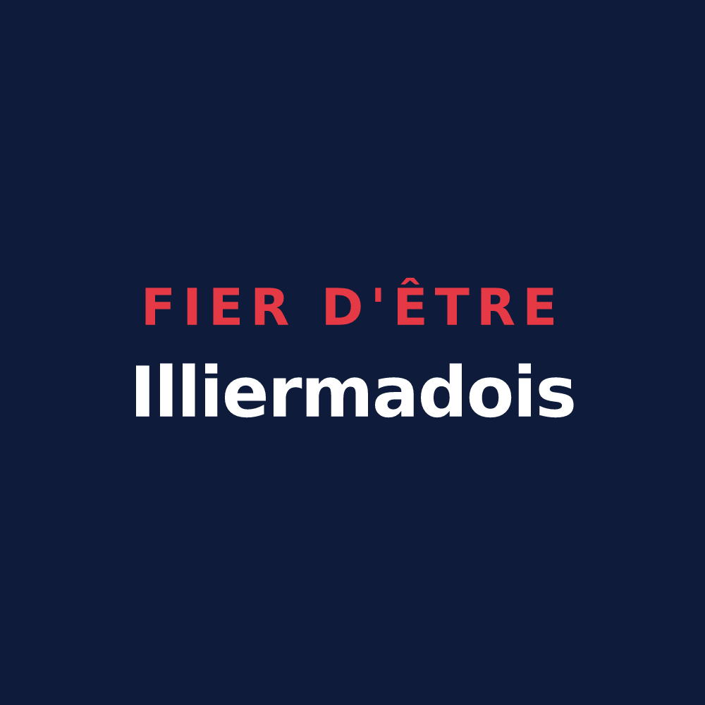 T-shirt « Fier d'être Illiermadois » — design pour Illier-et-Laramade