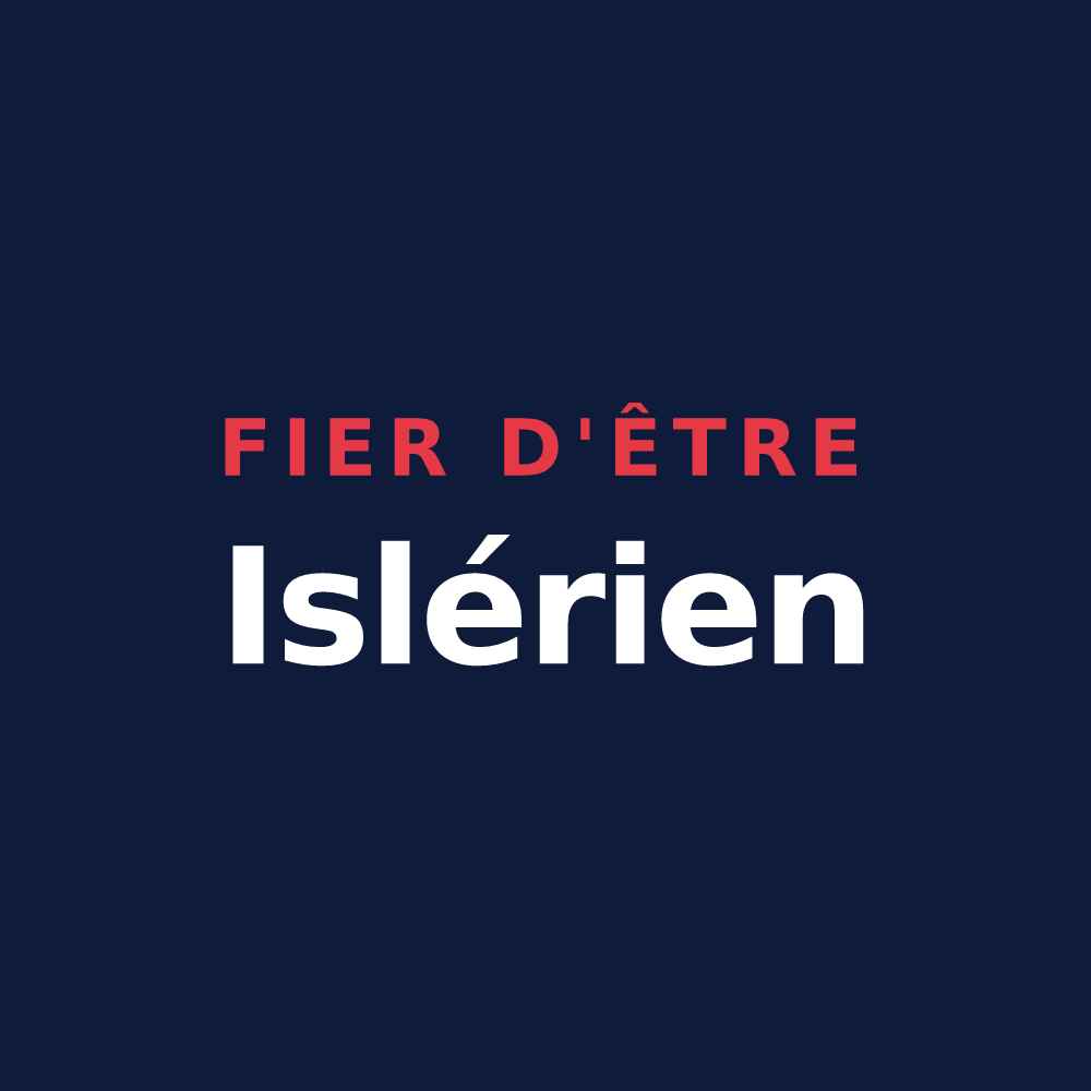 T-shirt « Fier d'être Islérien » — design pour Illiers-Combray