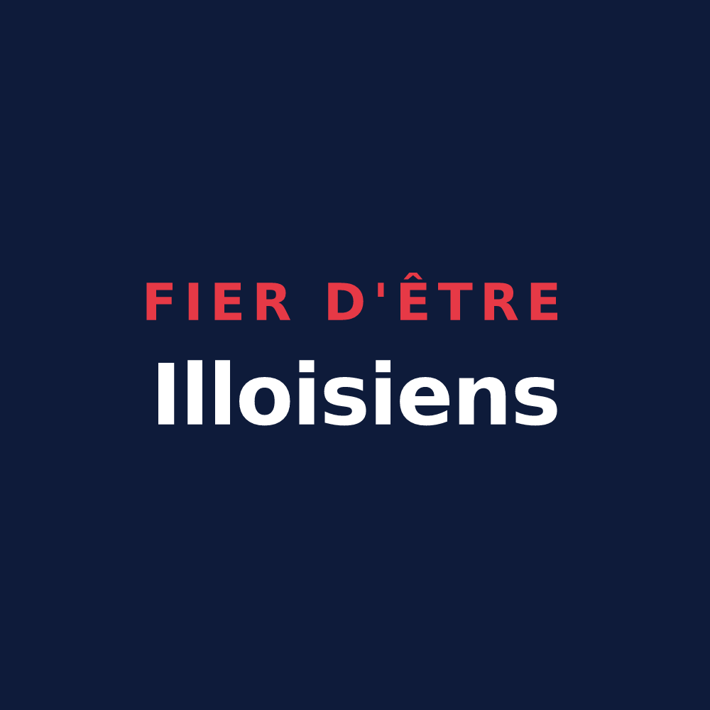 T-shirt « Fier d'être Illoisiens » — design pour Illois