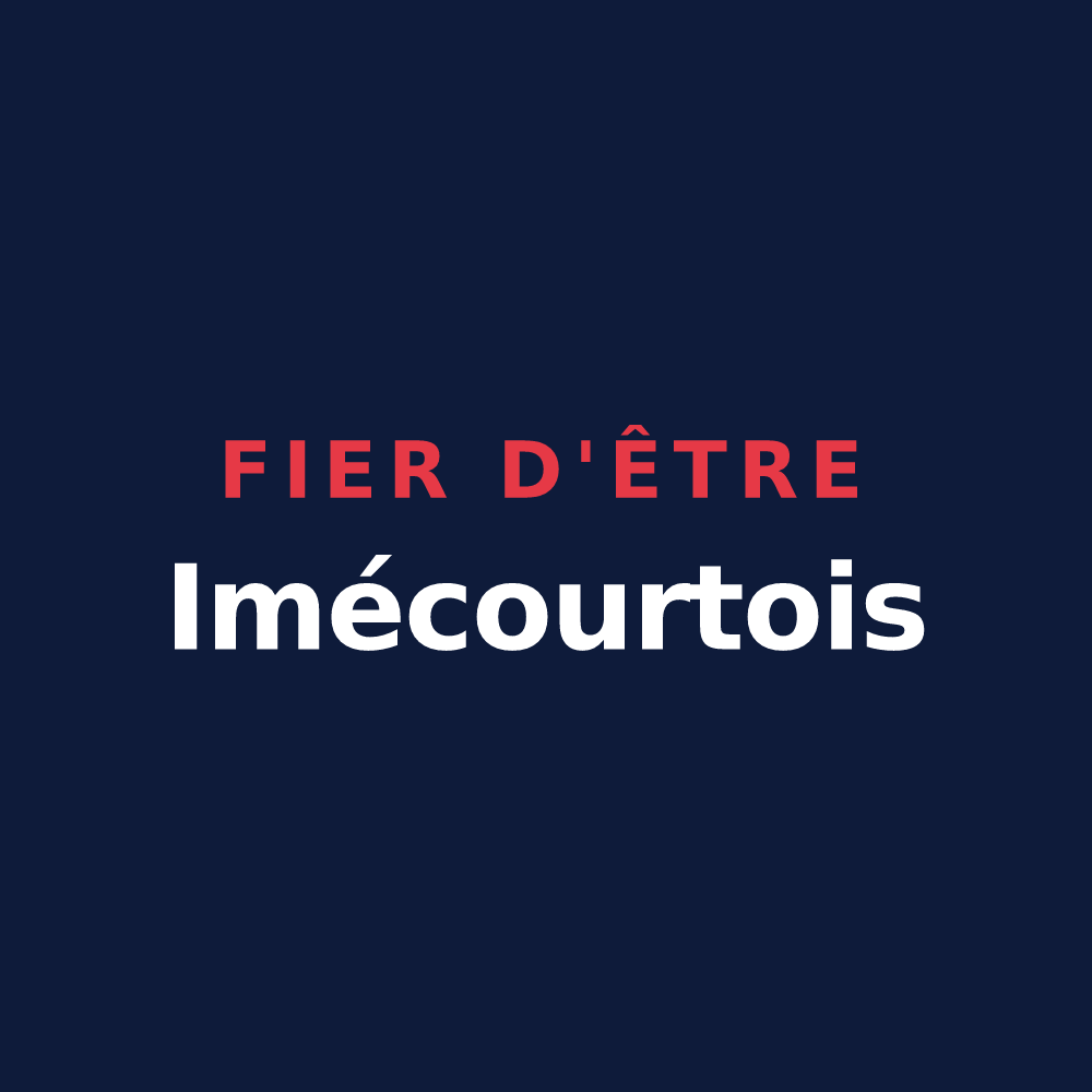 T-shirt « Fier d'être Imécourtois » — design pour Imécourt