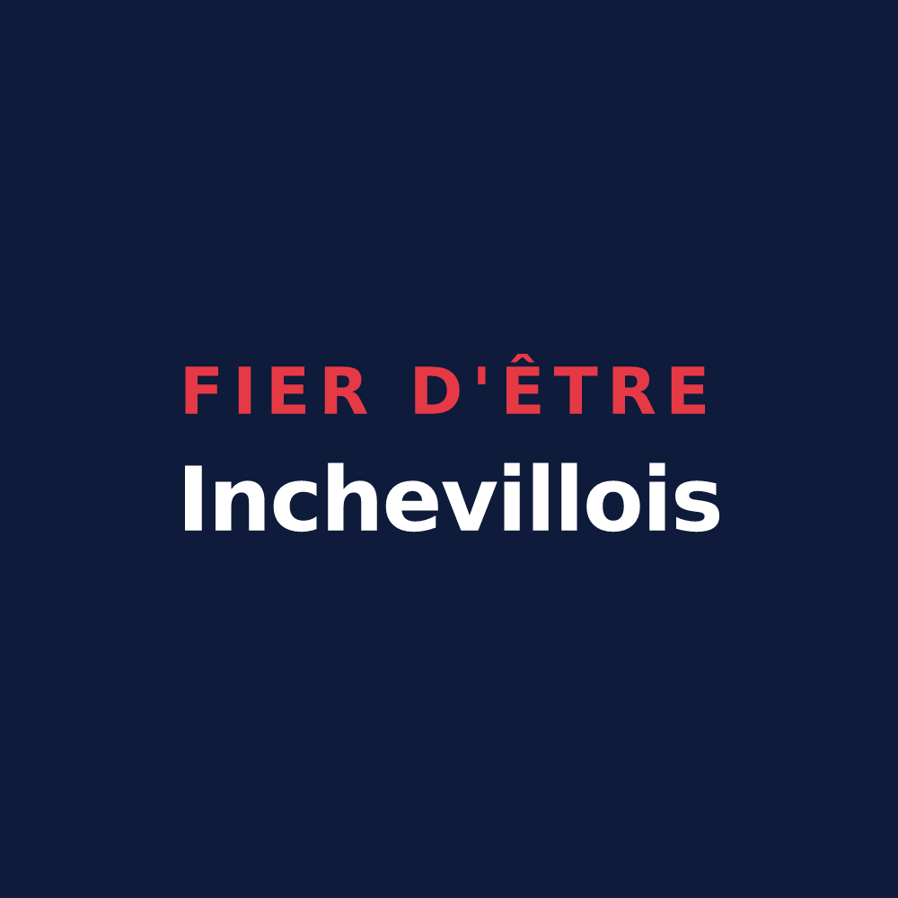 T-shirt « Fier d'être Inchevillois » — design pour Incheville