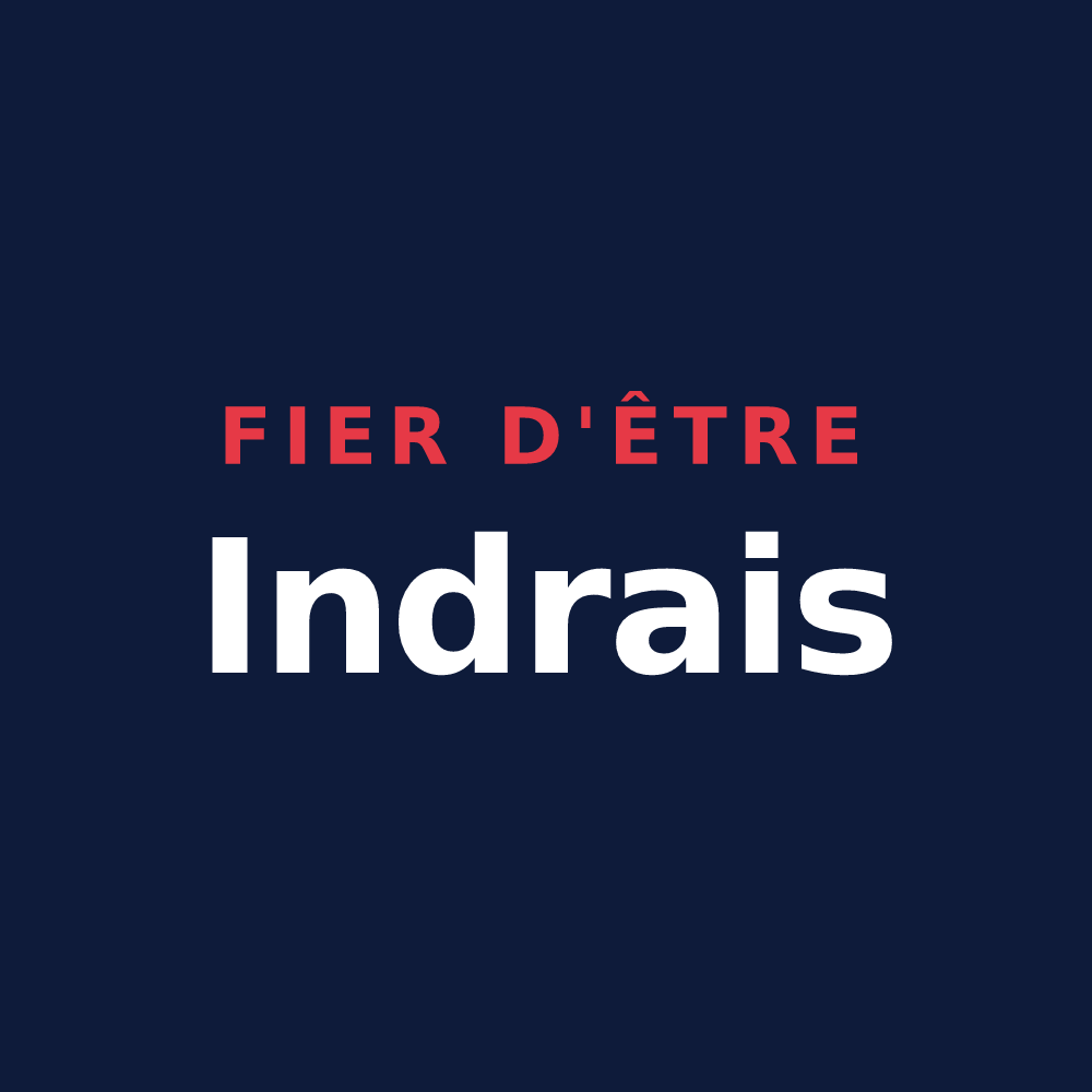 T-shirt « Fier d'être Indrais » — design pour Indre