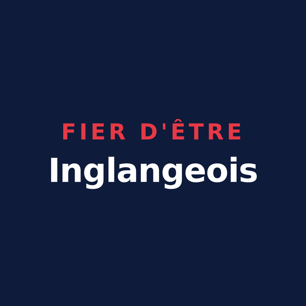 T-shirt « Fier d'être Inglangeois » — design pour Inglange