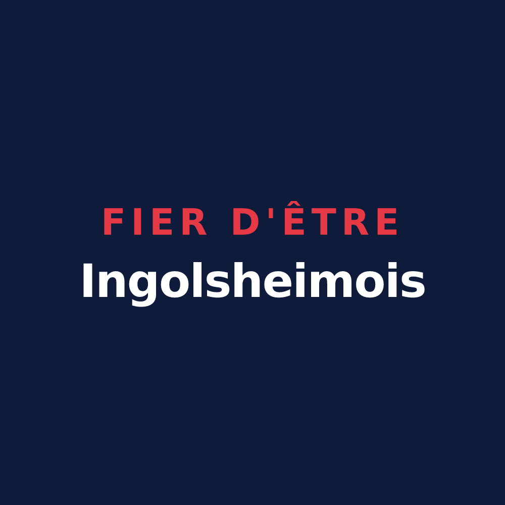T-shirt « Fier d'être Ingolsheimois » — design pour Ingolsheim