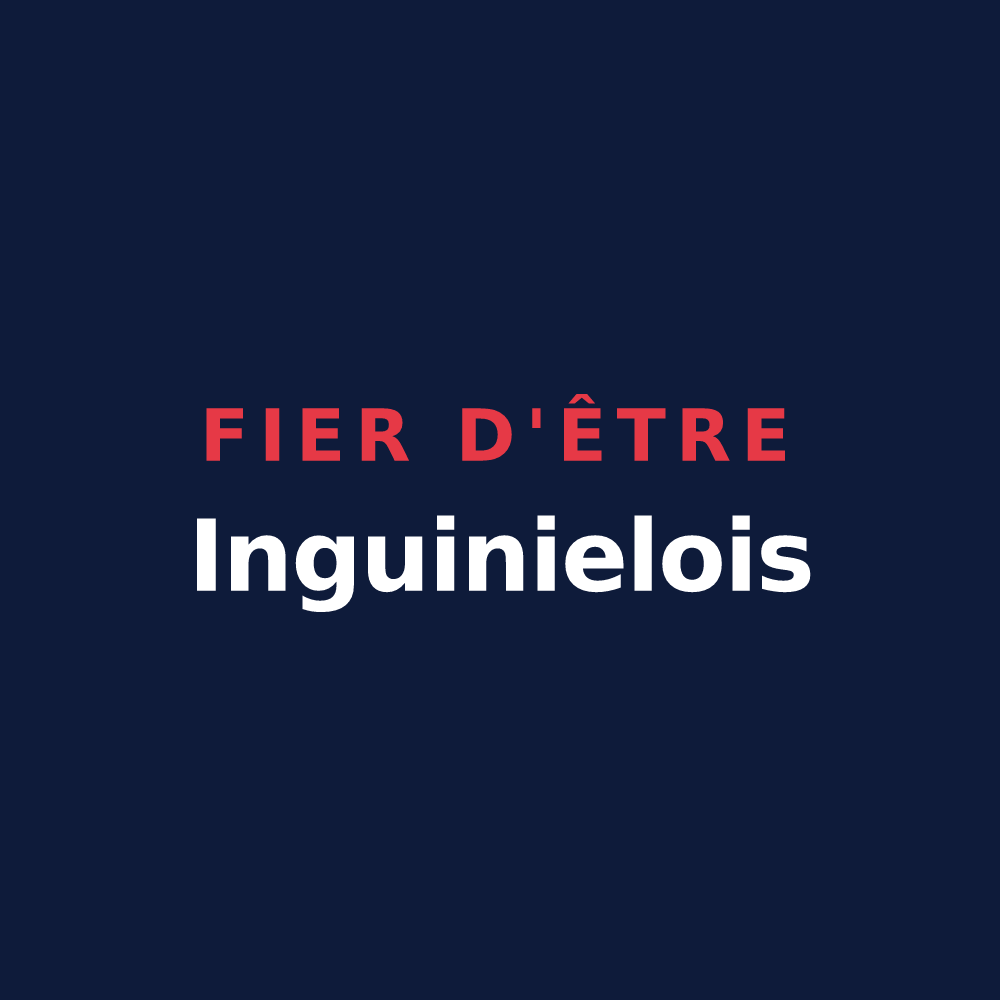 T-shirt « Fier d'être Inguinielois » — design pour Inguiniel